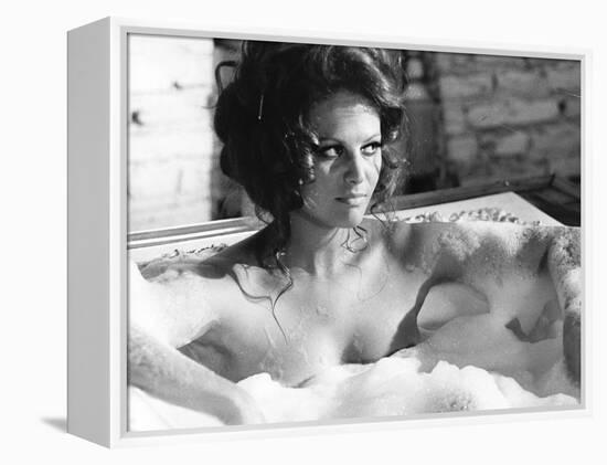 Once Upon a Time in the West, Claudia Cardinale, 1968-null-Framed Stretched Canvas