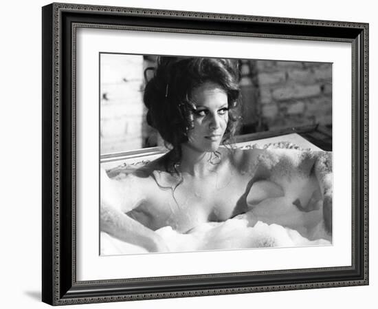 Once Upon a Time in the West, Claudia Cardinale, 1968-null-Framed Premium Photographic Print