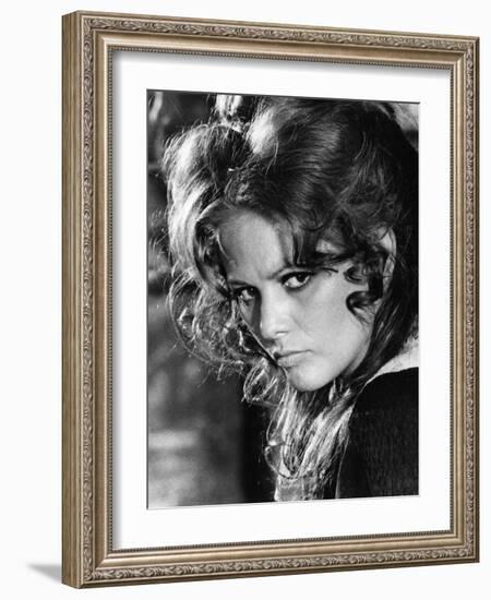 Once Upon a Time in the West, Claudia Cardinale, 1968-null-Framed Premium Photographic Print
