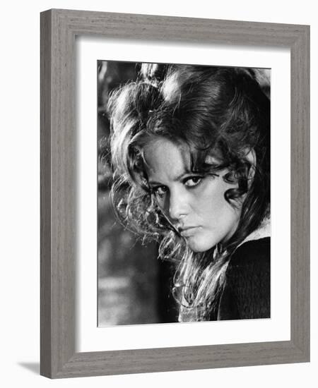 Once Upon a Time in the West, Claudia Cardinale, 1968-null-Framed Premium Photographic Print