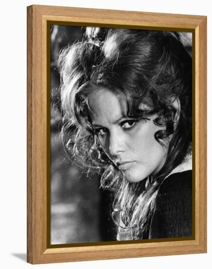 Once Upon a Time in the West, Claudia Cardinale, 1968-null-Framed Stretched Canvas