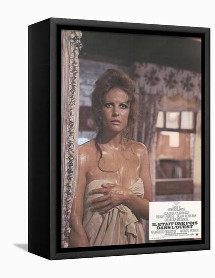 Once Upon a Time in the West, Claudia CArdinale, 1968-null-Framed Stretched Canvas