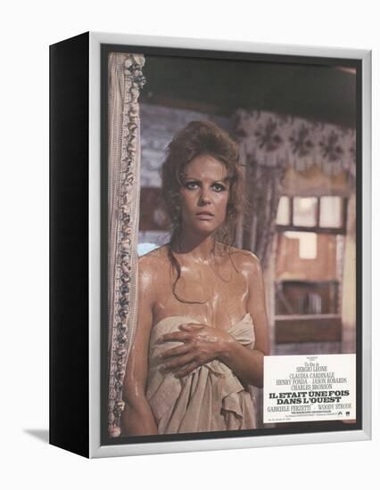 Once Upon a Time in the West, Claudia CArdinale, 1968-null-Framed Stretched Canvas