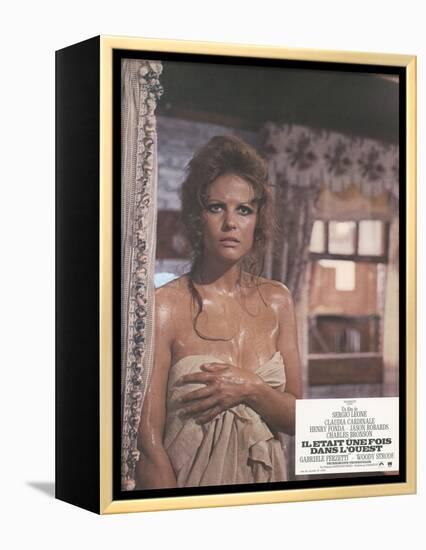 Once Upon a Time in the West, Claudia CArdinale, 1968-null-Framed Stretched Canvas