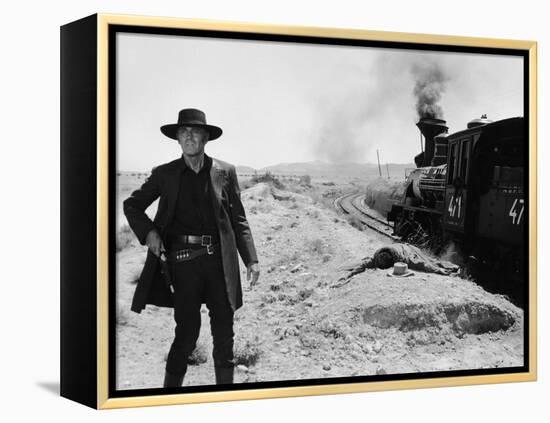 Once Upon a Time in the West, Henry Fonda, 1968-null-Framed Stretched Canvas