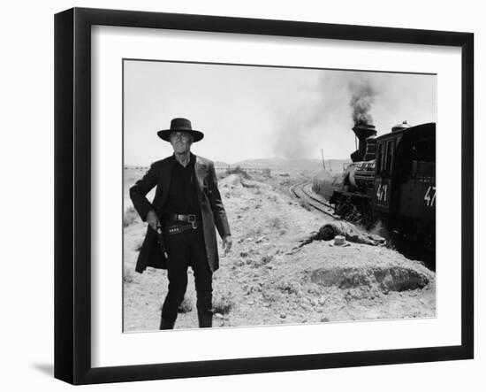 Once Upon a Time in the West, Henry Fonda, 1968-null-Framed Photo