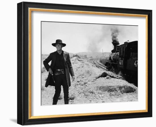 Once Upon a Time in the West, Henry Fonda, 1968-null-Framed Photo