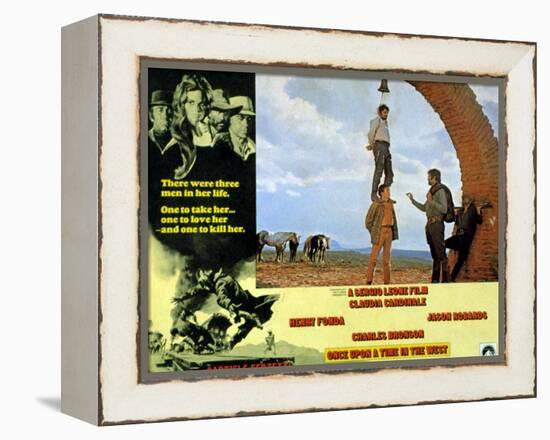 Once Upon a Time in the West, Henry Fonda, 1968-null-Framed Stretched Canvas