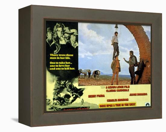 Once Upon a Time in the West, Henry Fonda, 1968-null-Framed Stretched Canvas