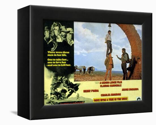 Once Upon a Time in the West, Henry Fonda, 1968-null-Framed Stretched Canvas