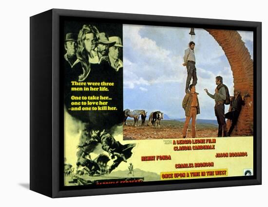 Once Upon a Time in the West, Henry Fonda, 1968-null-Framed Stretched Canvas