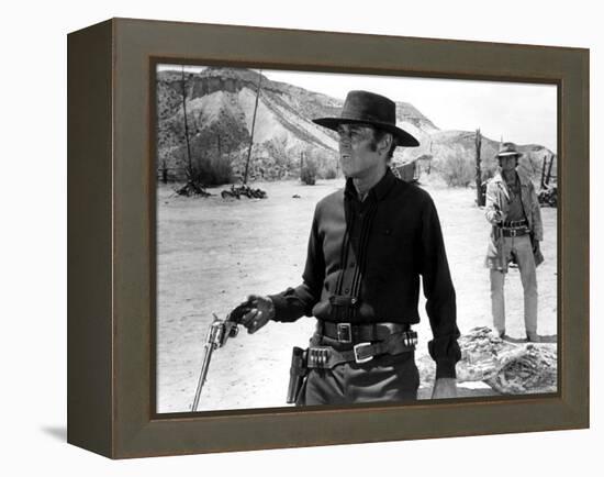 Once Upon a Time in the West, Henry Fonda, Charles Bronson, 1968-null-Framed Stretched Canvas