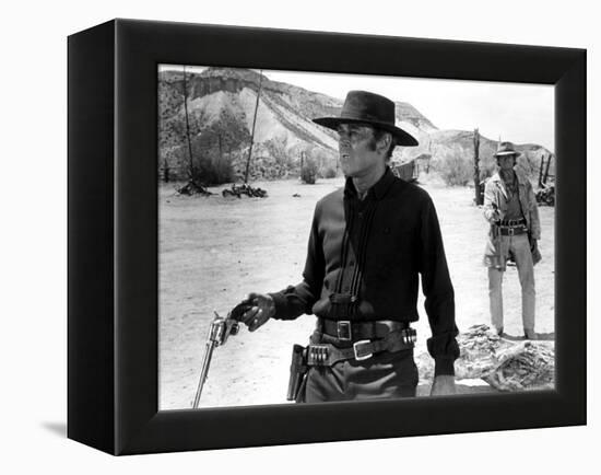 Once Upon a Time in the West, Henry Fonda, Charles Bronson, 1968-null-Framed Stretched Canvas