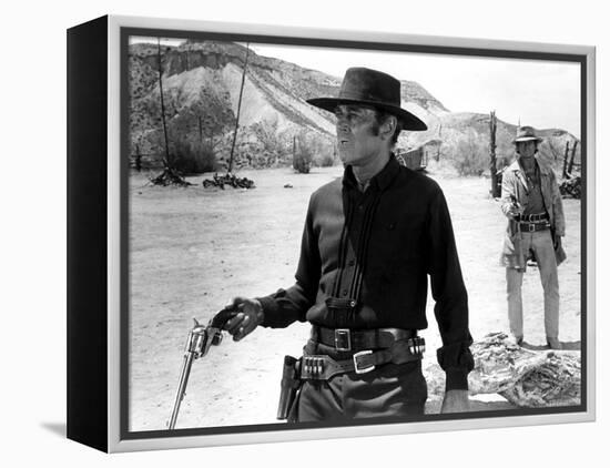 Once Upon a Time in the West, Henry Fonda, Charles Bronson, 1968-null-Framed Stretched Canvas