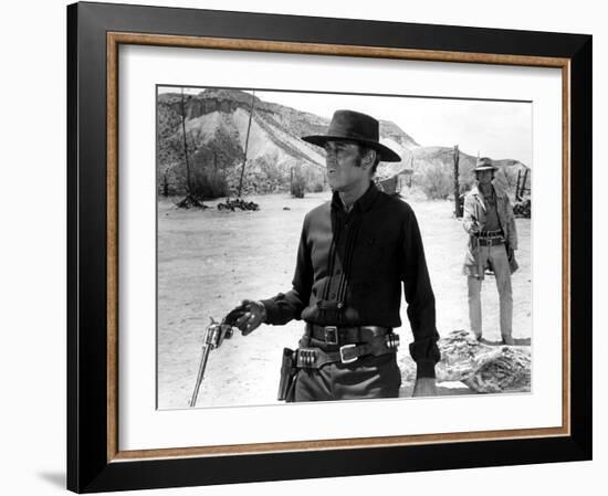 Once Upon a Time in the West, Henry Fonda, Charles Bronson, 1968-null-Framed Photo