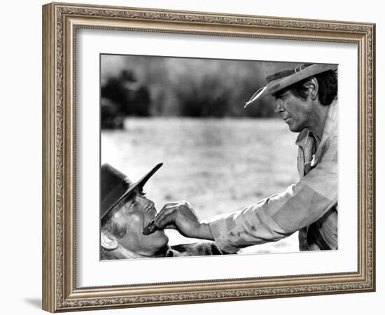 Once Upon a Time in the West, Henry Fonda, Charles Bronson, 1968-null-Framed Photo