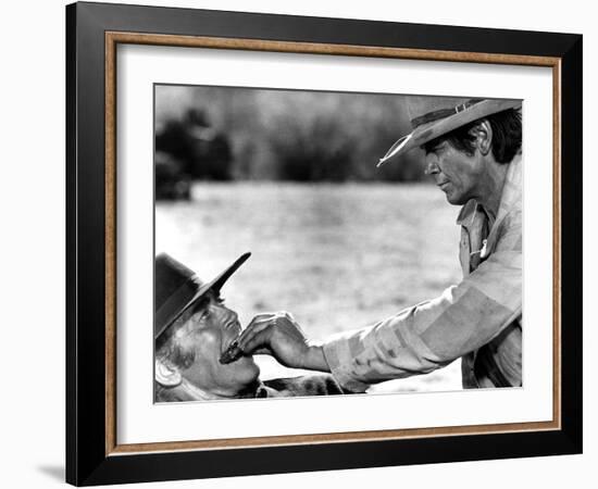 Once Upon a Time in the West, Henry Fonda, Charles Bronson, 1968-null-Framed Photo