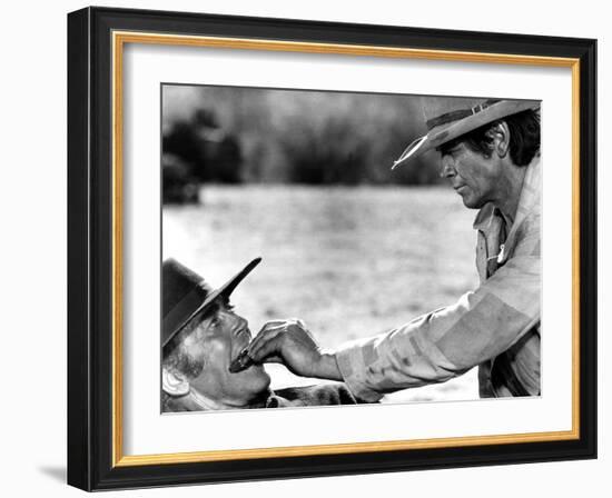 Once Upon a Time in the West, Henry Fonda, Charles Bronson, 1968-null-Framed Photo