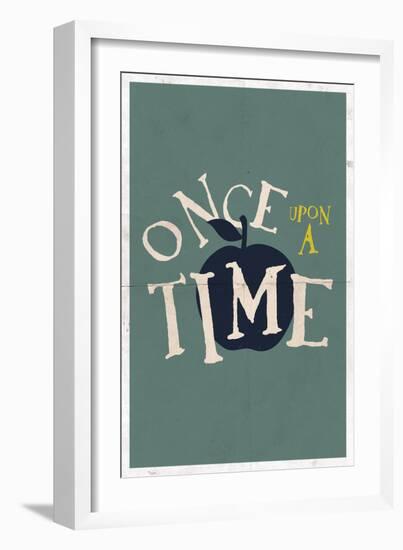 Once Upon A Time-null-Framed Art Print