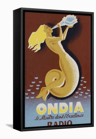 Ondia Radio Poster-null-Framed Premier Image Canvas