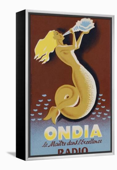 Ondia Radio Poster-null-Framed Premier Image Canvas