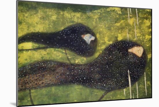Ondine-Gustav Klimt-Mounted Giclee Print