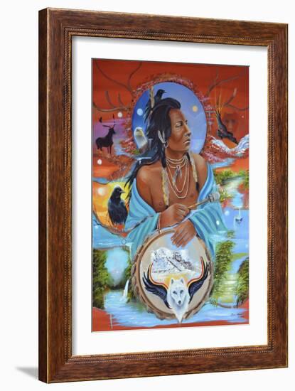 One Beat in Time-Sue Clyne-Framed Giclee Print