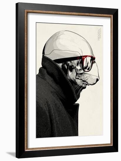 One Blind Mouse-Hidden Moves-Framed Art Print