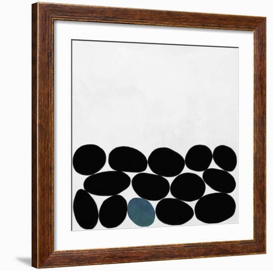 One Blue Stone-Yuko Lau-Framed Giclee Print