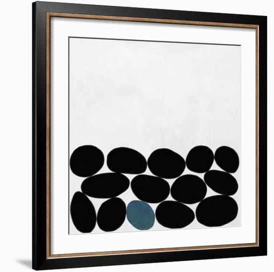 One Blue Stone-Yuko Lau-Framed Giclee Print