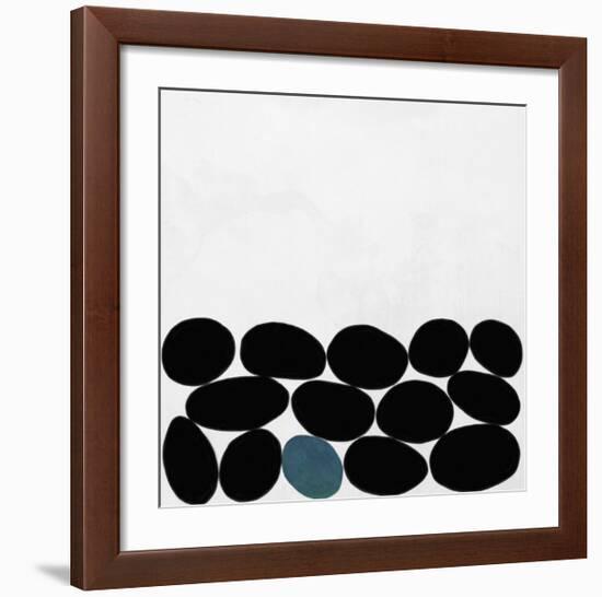 One Blue Stone-Yuko Lau-Framed Giclee Print