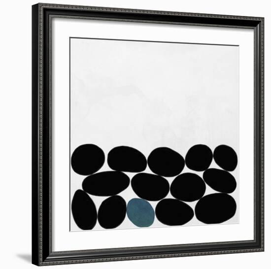 One Blue Stone-Yuko Lau-Framed Giclee Print