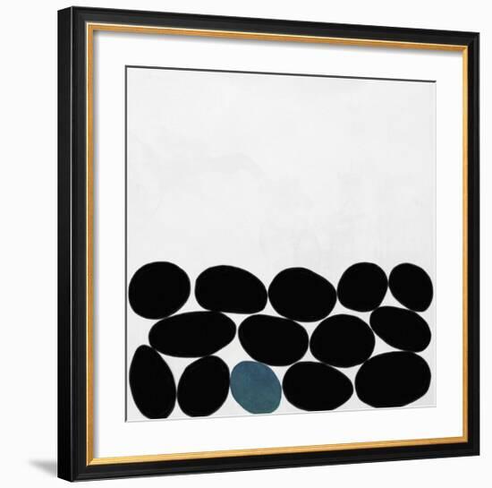 One Blue Stone-Yuko Lau-Framed Giclee Print