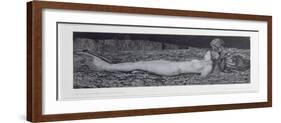 One Corpse, from the Cycle 'Death and the Maiden'-August Bromse-Framed Giclee Print
