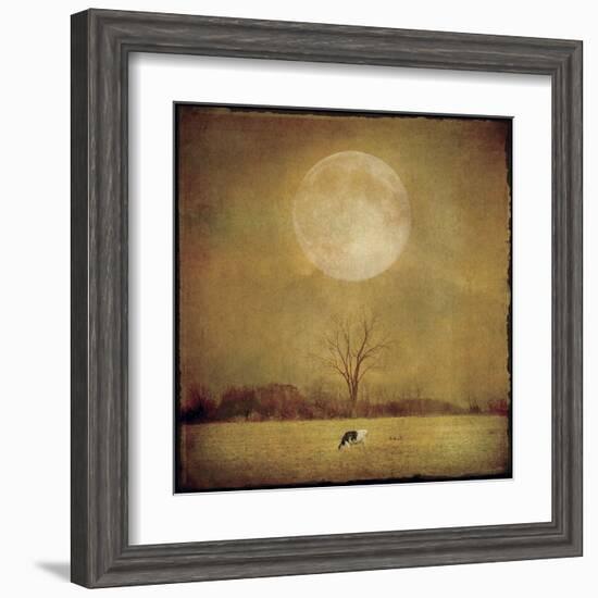 One Cow-Dawne Polis-Framed Art Print