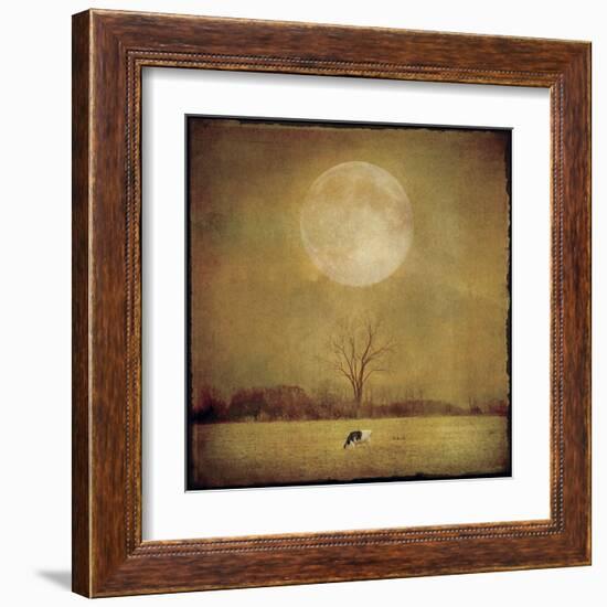 One Cow-Dawne Polis-Framed Art Print