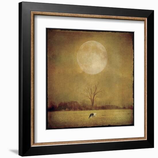 One Cow-Dawne Polis-Framed Art Print