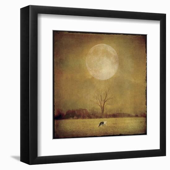 One Cow-Dawne Polis-Framed Art Print