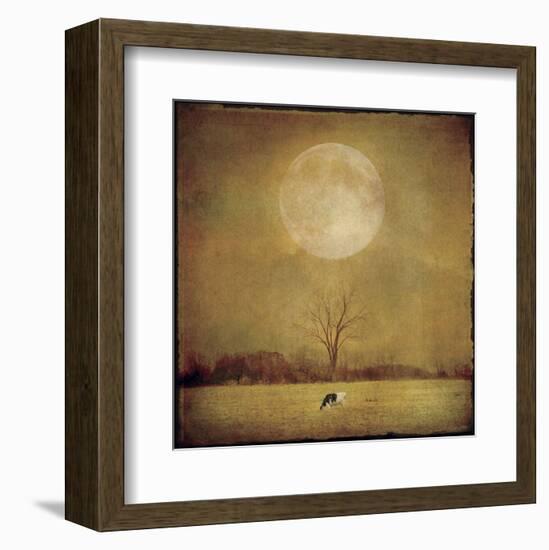 One Cow-Dawne Polis-Framed Art Print