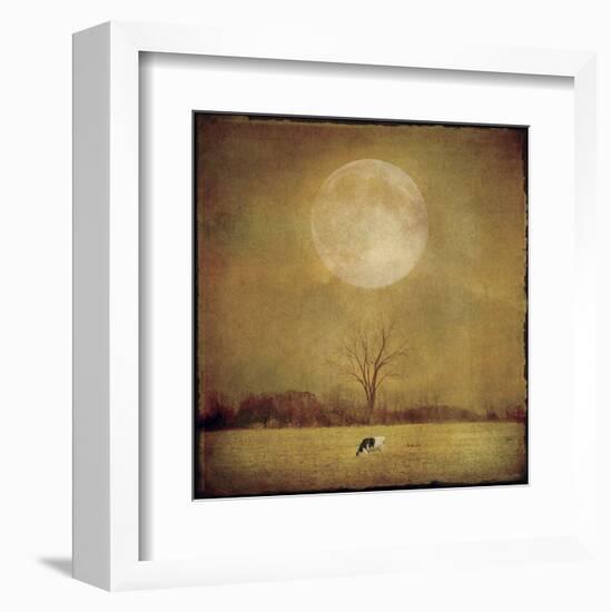 One Cow-Dawne Polis-Framed Art Print