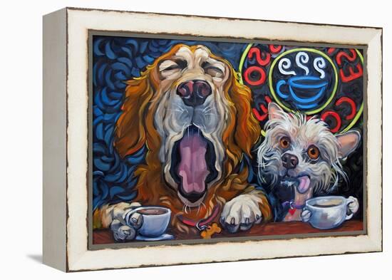 One Cup Shy-Connie R. Townsend-Framed Stretched Canvas