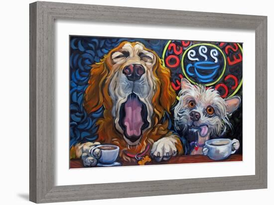 One Cup Shy-Connie R. Townsend-Framed Art Print