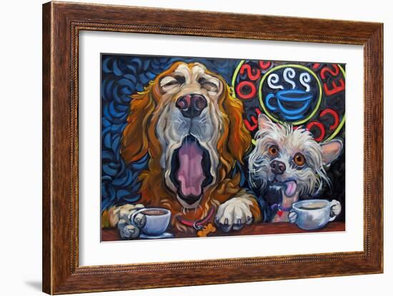 One Cup Shy-Connie R. Townsend-Framed Art Print