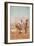 One Dirham for a Ride through the Desert (Pencil and Watercolour on Paper)-Giulio Rosati-Framed Giclee Print