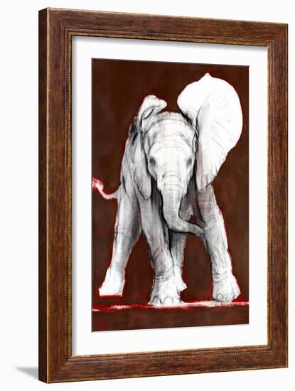 One Ear Up, 2018,-Mark Adlington-Framed Giclee Print