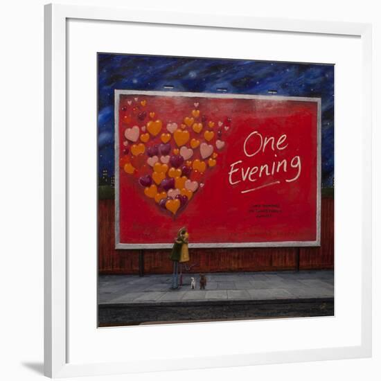 One Evening (The Poster)-Chris Ross Williamson-Framed Giclee Print