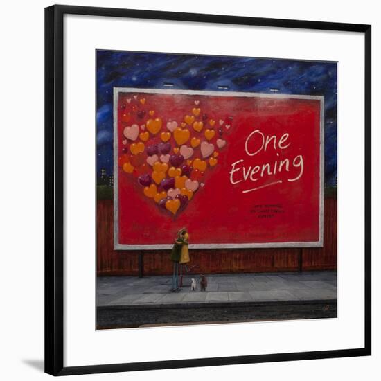 One Evening (The Poster)-Chris Ross Williamson-Framed Giclee Print