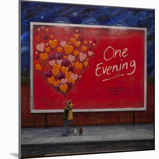 One Evening (The Poster)-Chris Ross Williamson-Mounted Giclee Print