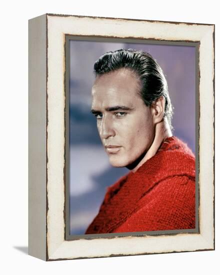 ONE-EYED JACKS, 1961 directed by MARLON BRANDO Marlon Brando (photo)-null-Framed Stretched Canvas