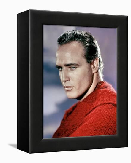 ONE-EYED JACKS, 1961 directed by MARLON BRANDO Marlon Brando (photo)-null-Framed Stretched Canvas